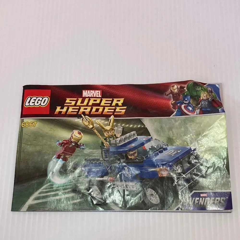 LEGO 6867 Marvel Super Heroes Avengers‎ Booklet manual only
